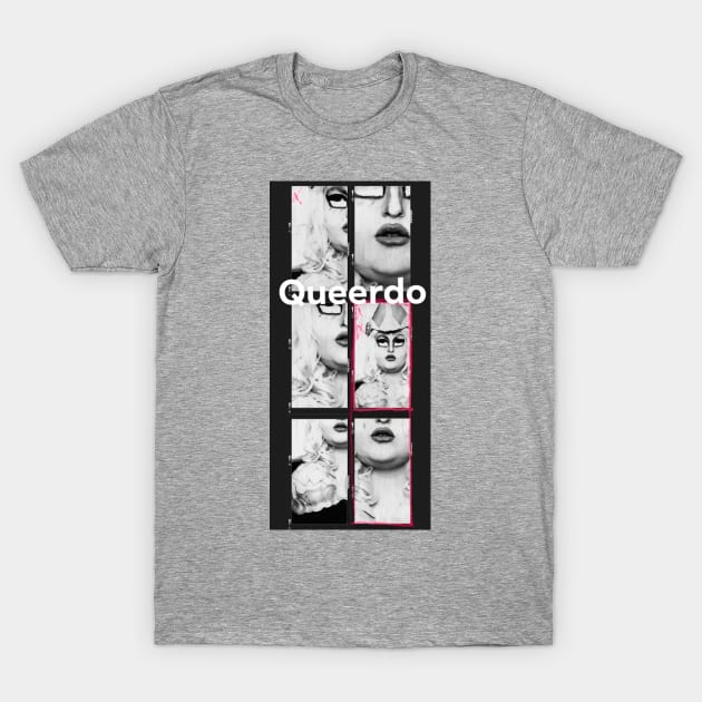 Giganta Smalls Queerdo black and white T-Shirt by quirkle5